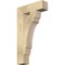 Ekena Millwork Olympic Block Rough Sawn Bracket, Douglas Fir, 4"W x 16"D x 28"H BKT04X16X28OLY05RDF - alternate 1